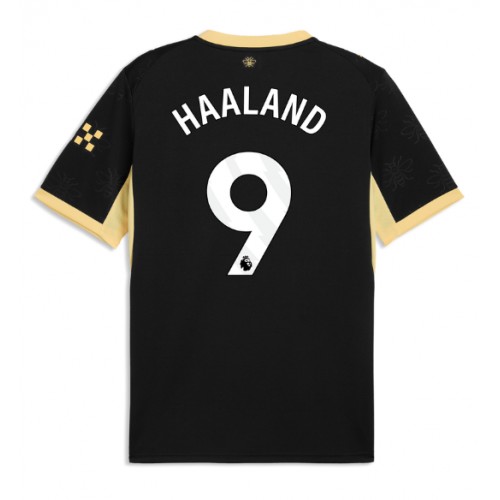 Stroje piłkarskie Manchester City Erling Haaland #9 Koszulka Wyjazdowej 2026-27 Krótki Rękaw